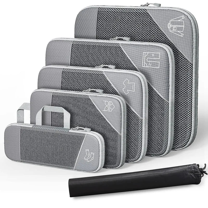 PackyGo Premium Mesh Packing Cubes