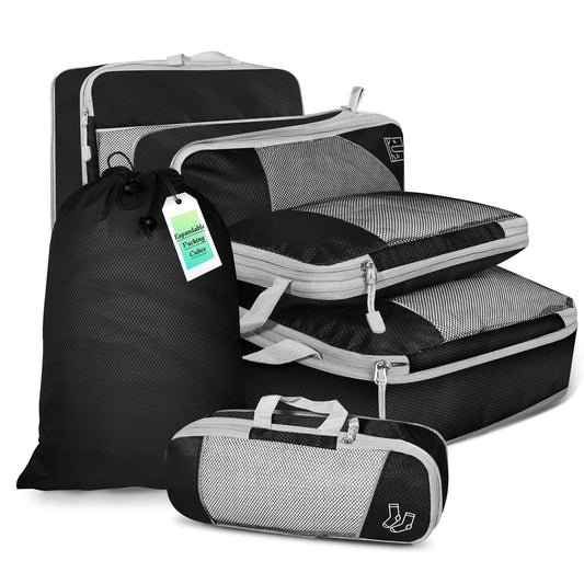 PackyGo Premium Mesh Packing Cubes