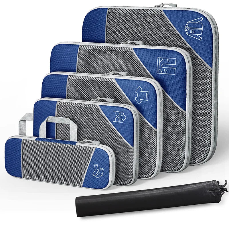 PackyGo Premium Mesh Packing Cubes