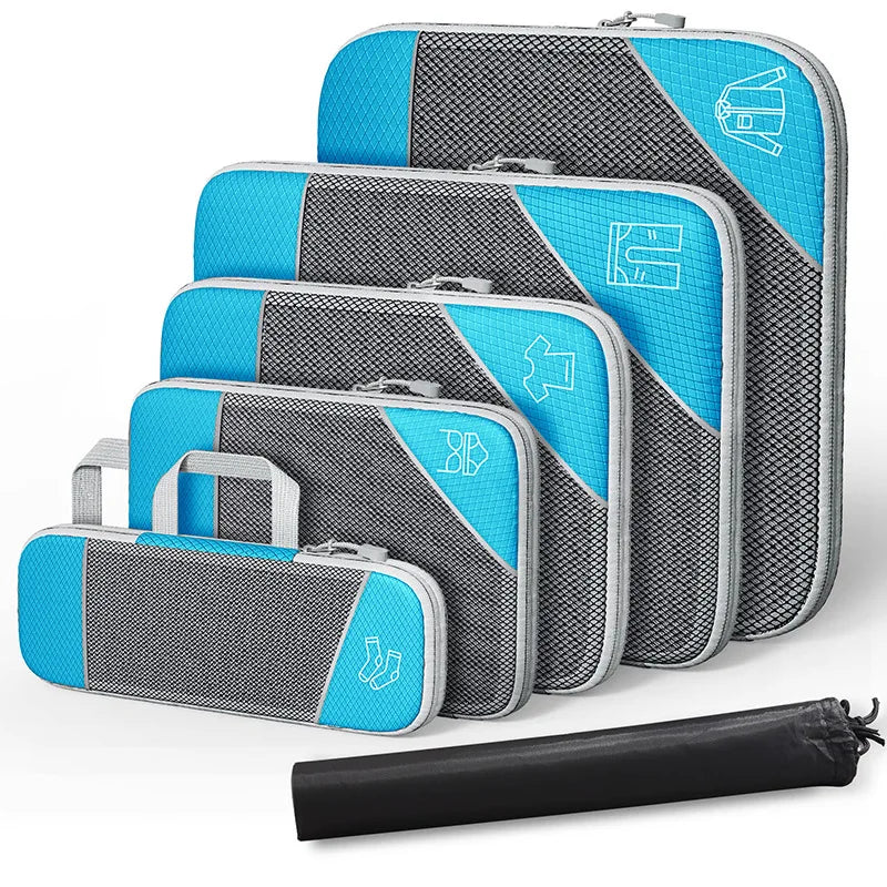 PackyGo Premium Mesh Packing Cubes